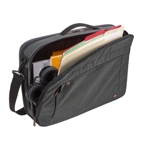 Case Logic | Fits up to size 15.6 "" | Era Hybrid Briefcase | Messenger - Briefcase/Backpack | Obsidian | Shoulder strap - 6